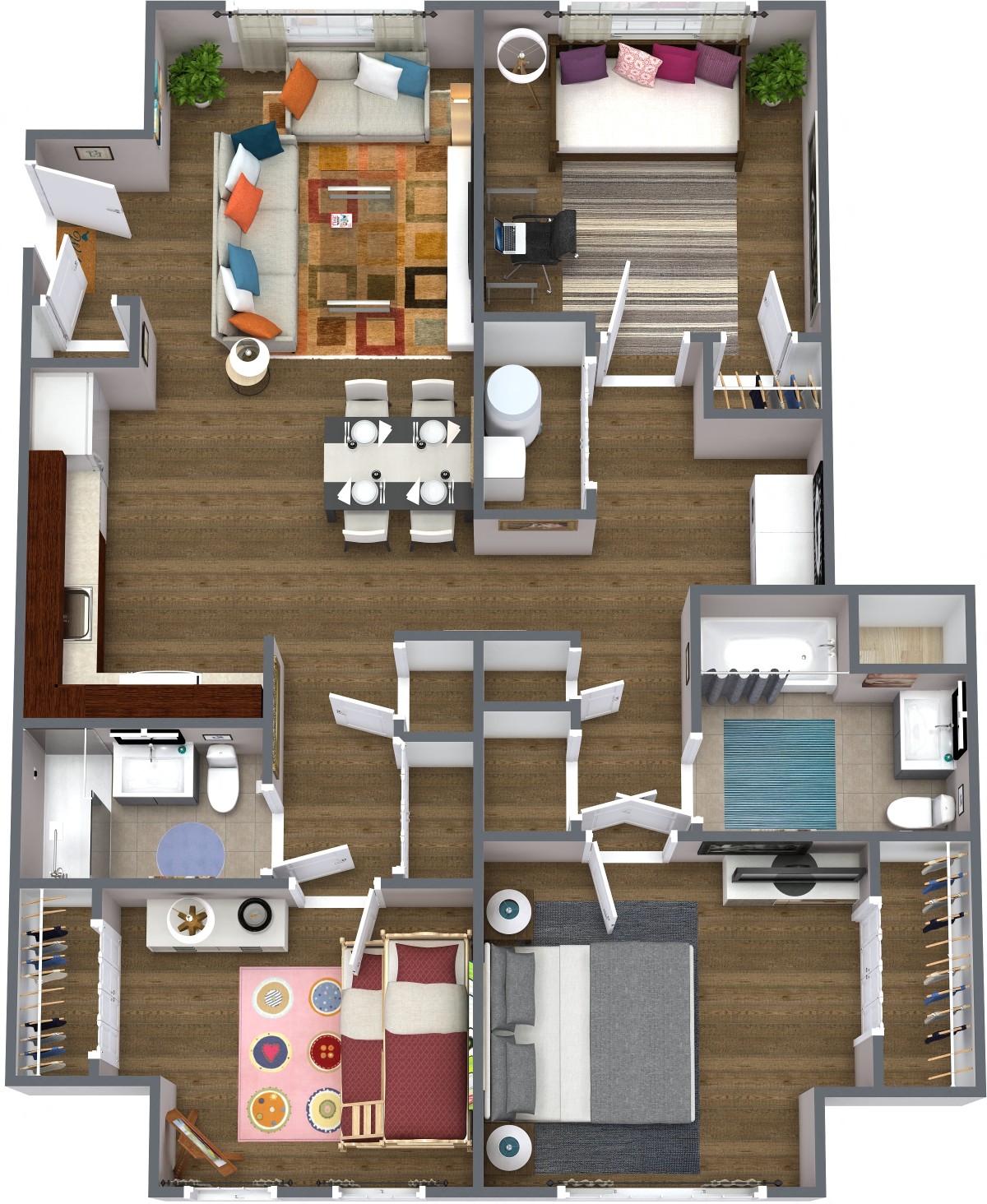 Suite A Floorplan